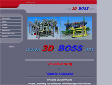 Tablet Screenshot of 3d-boss.net